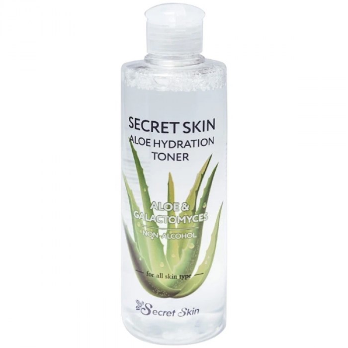 Тонер для лица с экстрактом алоэ Secret Skin Aloe Hydration Toner 250мл - фото 10873