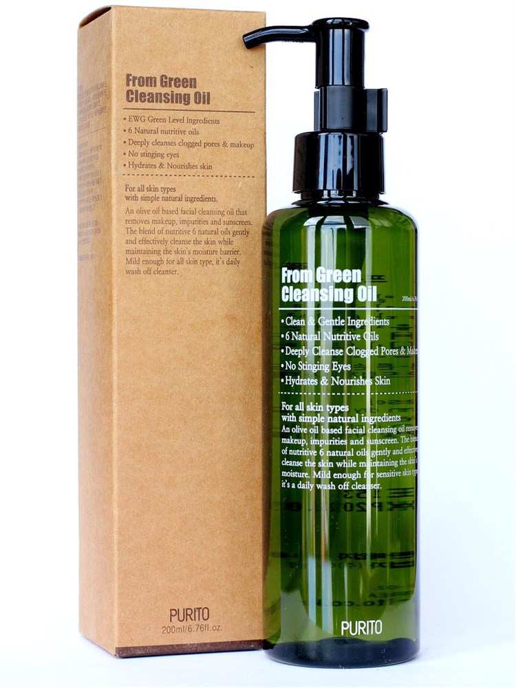 Гидрофильное масло PURITO From Green Cleansing Oil 200ml - фото 13320