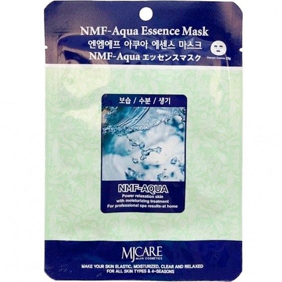 Маска тканевая увлажняющая MJ CARE NMF-Aqua Essence Mask 23гр - фото 14293