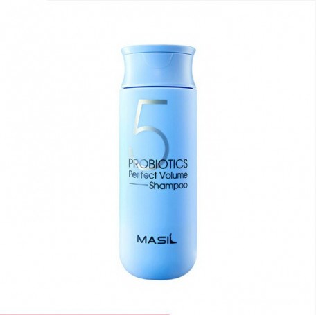 Шампунь с пробиотиками для объема волос MASIL 5 Probiotics Perfect Volume Shampoo BLUE 150 ml мини - фото 14794