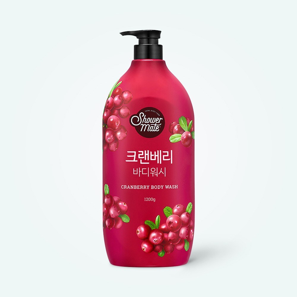 Гель для душа Клюква Shower Mate Cranberry Body Wash 1200g - фото 14938