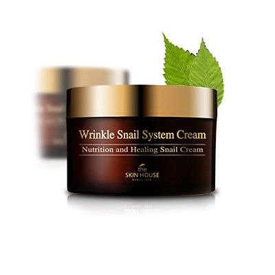 Улиточный крем антивозрастной The Skin House Wrinkle Snail System Cream 100мл - фото 4699