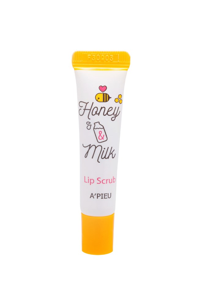 Скраб для губ A'pieu Honey&Milk Lip Scrub 15г - фото 8868
