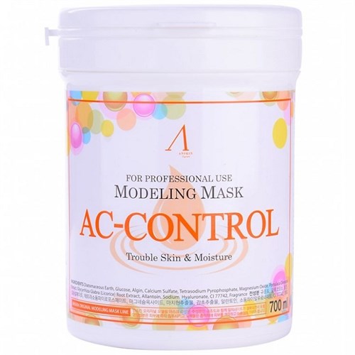 Альгинатная маска для проблемной кожи Anskin AC Control Modeling mask 700ml (банка) - фото 10642