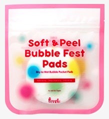 Очищающие салфетки PRRETI Soft & Peel Bubble Fest Pads 10pcs - фото 11294