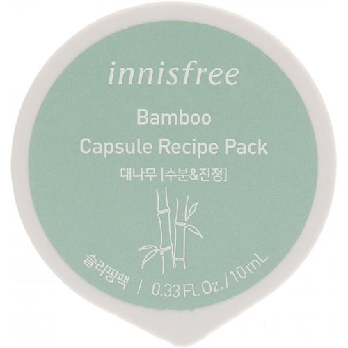 Капсульная увлажняющая успокаивающая ночная маска с бамбуком Innisfree Capsule Recipe Pack # Bamboo - Sleeping Pack - фото 11374
