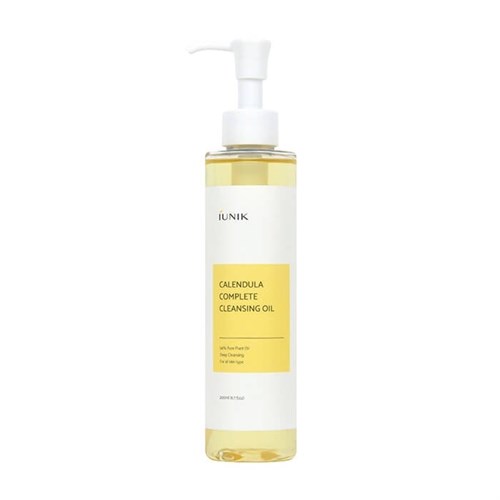 Гидрофильное масло с календулой Iunik Calendula Complete Cleansing Oil 200ml - фото 11648