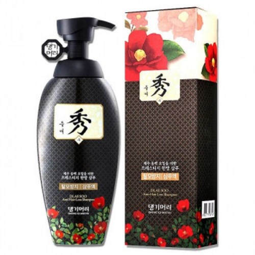 Шампунь против выпадения волос DAENG GI MEO RI Dlae Soo Anti-Hair Loss Shampoo 400ml - фото 11839