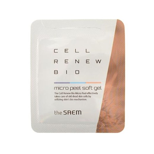 Пилинг-скатка The Saem Cell Renew Bio Micro Peel Soft Gel пробник - фото 12297