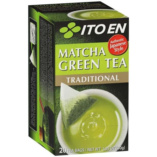 Чай зеленый традиционный 20 пак, 30 гр ITOEN, MATCHA GREEN TEA - фото 12354
