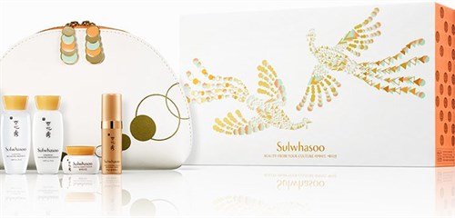 Набор Sulwhasoo с косметичкой Sulwhasoo Basic Kit II (4 Items) - фото 12703