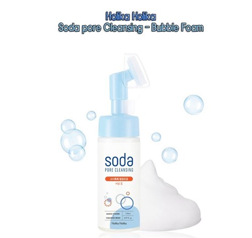 Пенка для умывания Holika Holika Soda Pore Cleansing Bubble Foam 150ml - фото 13018