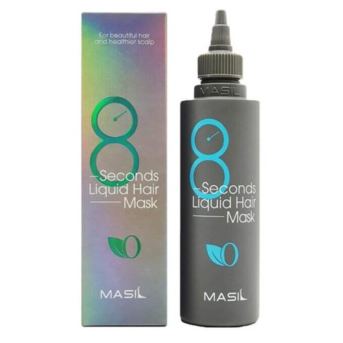 Экспресс-маска для объема волос MASIL 8 SECONDS LIQUID HAIR MASK 200ml - фото 13688