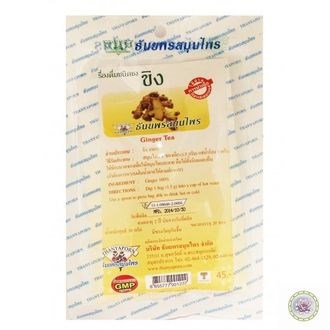 Имбирный чай в саше Ginger Tea Thanyaporn Herbs Brand (1 уп/20 пакетиков) - фото 13940
