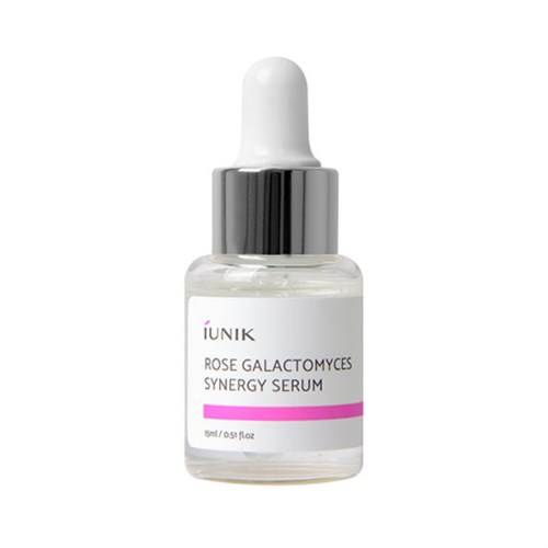 Cыворотка с розовой водой и галактомисисом IUNIK Rose Galactomyces Synergy Serum 15 мл - фото 14021