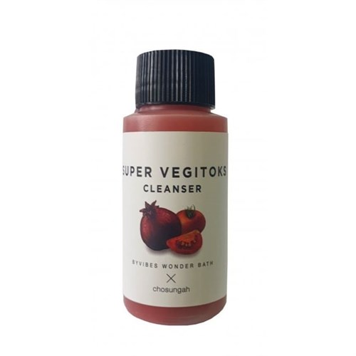 Кислородная маска-пенка Chosungah Wonder Bath Super Vegitoks Cleanser Red 30ml мини - фото 14022