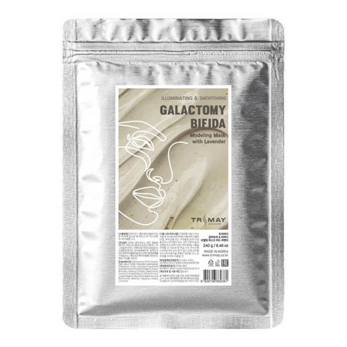 Альгинатная маска TRIMAY Galactomy & Bifida Modeling Mask with Lavender (240 гр) - фото 14090