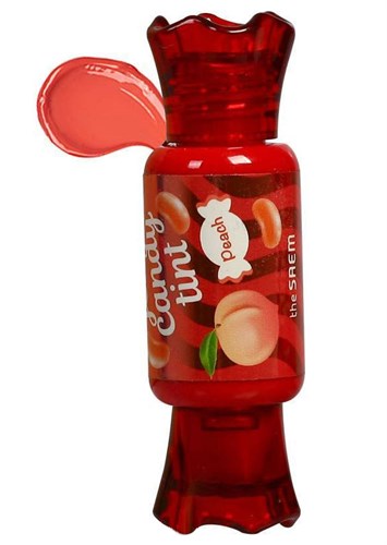 Тинт-конфетка для губ гелевый The Saem Saemmul Jelly Candy Tint 04 Peach - фото 14432