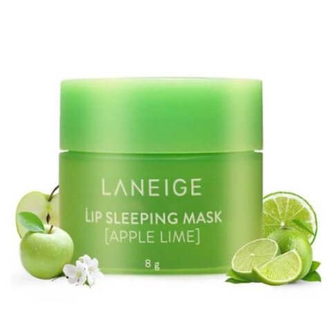 Ночная маска для губ Laneige Lip Sleeping Mask 8г Apple lime (из набора поштучно) - фото 14435