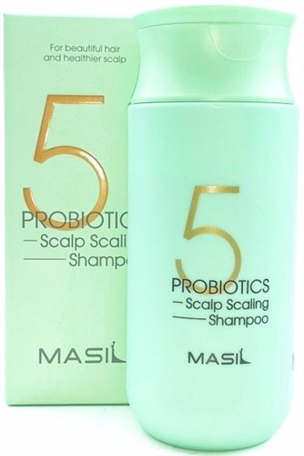 Шампунь с пробиотиками для глубокого очищения и укрепления волос MASIL 5 Probiotics SCALP SCALING Shampoo 150 ml мини - фото 14792