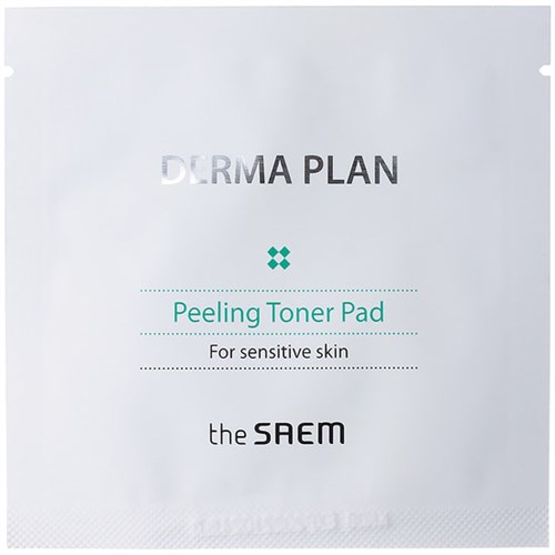 Пилинг-пады тонизирующие (Sample) The Saem Derma Plan Peeling Toner Pad - фото 14872