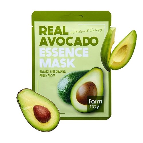 Тканевая маска с экстрактом авокадо FARMSTAY Real Avocado Essence Mask - фото 14884