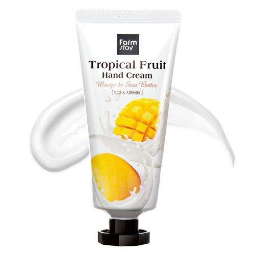 Крем для рук с манго и маслом ши FarmStay Tropical Fruit Hand Cream Mango & Shea Butter - фото 15042