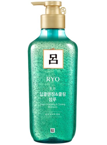 Шампунь для волос для глубокого очищения кожи головы RYO  Deep Cleansing & Cooling Shampoo 550мл - фото 15164