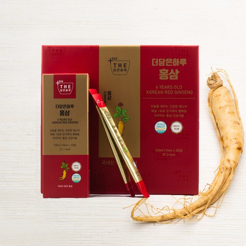 Сиропы с экстрактом корейского красного женьшеня The dam-eun halu 6 year old korean red ginseng (10ml x 30EA) - фото 15172