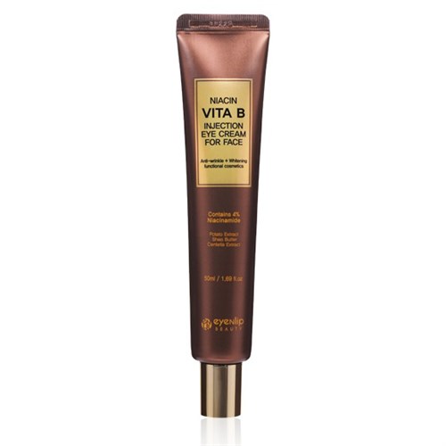 Крем для кожи вокруг глаз EyeNLip Niacin Vita B Injection Eye Cream For Face 50ml - фото 15204