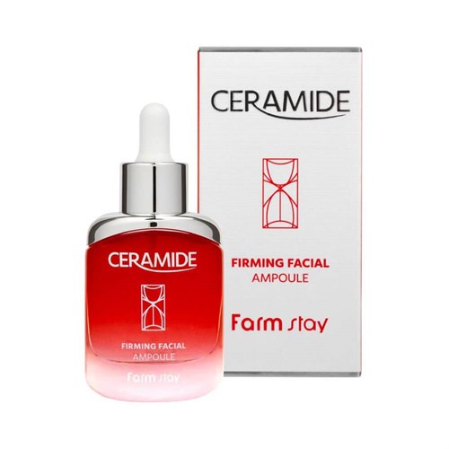 Укрепляющая ампульная сыворотка с керамидами FarmStay Ceramide Firming Facial Ampoule 35 ml - фото 15349