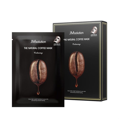 Успокаивающая тканевая маска с экстрактом кофе JM Solution The Natural Coffee Mask Calming - фото 15445