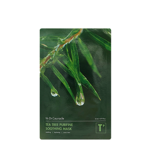 Тканевая маска с чайным деревом Dr Ceuracle Tea Tree Purifine Soothing Mask - фото 15466