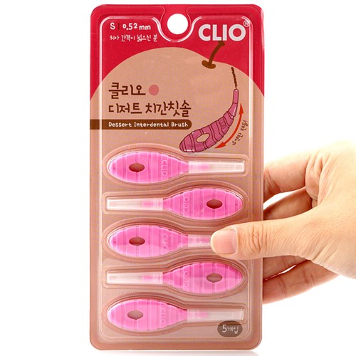 Межзубные ершики CLIO Dessert Interdental Brush 0.52mm - фото 15551