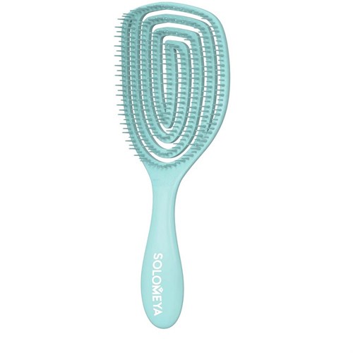 Расческа SOLOMEYA для сухих и влажных волос АРОМАТ ЖАСМИНА Solomeya Wet Detangler Brush Oval Jasmine - фото 15868
