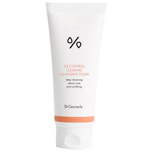 Себорегулирующая пенка для жирной кожи Dr.Ceuracle 5α Control Clearing Cleansing Foam 200ml - фото 15930