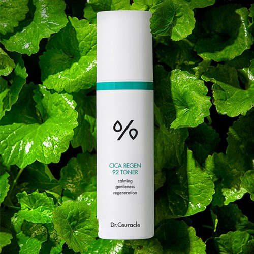 Успокаивающий тонер для чувствительной кожи с 92% центеллы Dr.Ceuracle Cica Regen 92 Toner 120ml - фото 15956