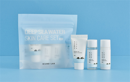 Набор для лица ROUND LAB 1025 Dokdo Mini Skin Care Set (Cleanser 15ml+Toner 20ml+Lotion 20ml) - фото 16167