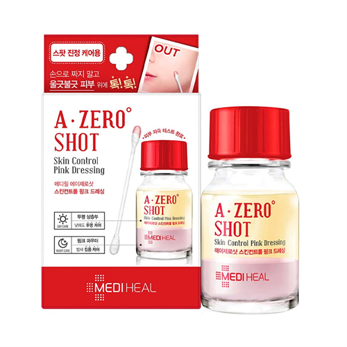 Двухфазное средство для проблемной кожи MEDIHEAL A-ZERO SHOT SKIN CONTROL PINK DRESSING - фото 16212