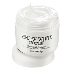 Увлажняющий крем с активным отбеливающим эффектом Secret Key Snow White Cream 50g - фото 4734