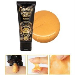 Маска-пленка золотая Elizavecca Hell-Pore Longolongo Gronique Gold Mask Pack 100мл - фото 5636