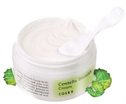 Крем для лица от акне и купероза с экстрактом центеллы COSRX Centella Blemish Cream 30гр - фото 5824