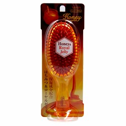 Расческа массажная Vess Honey Brush для увлажнения и придания блеска волосам - фото 6426