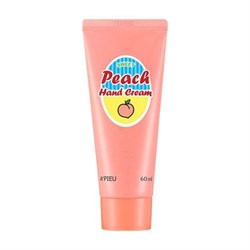 Крем для рук с персиком A'Pieu Peach Hand Cream 60мл - фото 6817