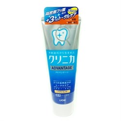 Зубная паста Lion "Clinica Advantage Soft mint" классическая мята с витамином Е 130г - фото 6958
