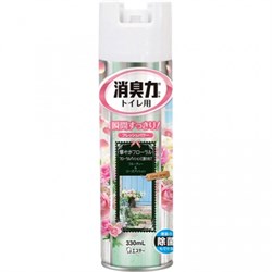 Спрей освежитель для туалета ST Shoushuuriki аромат цветов 330мл - фото 7308