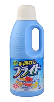 Кислородный отбеливатель LION "Bright" с добавкой от желтизны 1л - фото 7518