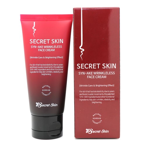 Крем для лица со змеиным ядом Secret Skin Syn-ake Wrinkleless Face Cream 50гр - фото 7915