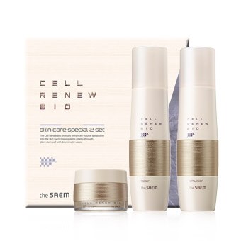 Набор уходовый антивозрастной The Saem Cell Renew Bio Skin Care Special 2 Set N 150мл*150мл*30мл - фото 8004