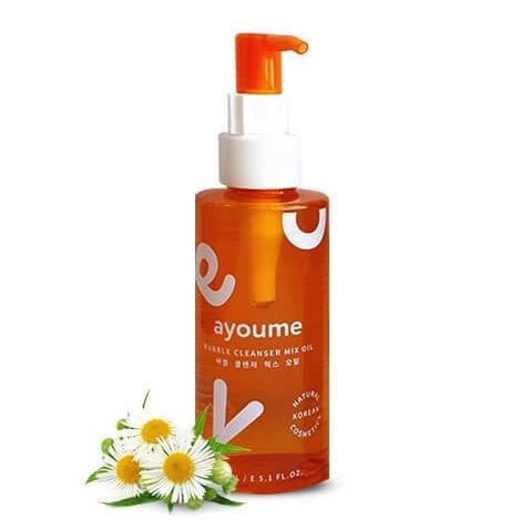 Масло для лица очищающее AYOUME BUBBLE CLEANSER MIX OIL 150мл - фото 8016